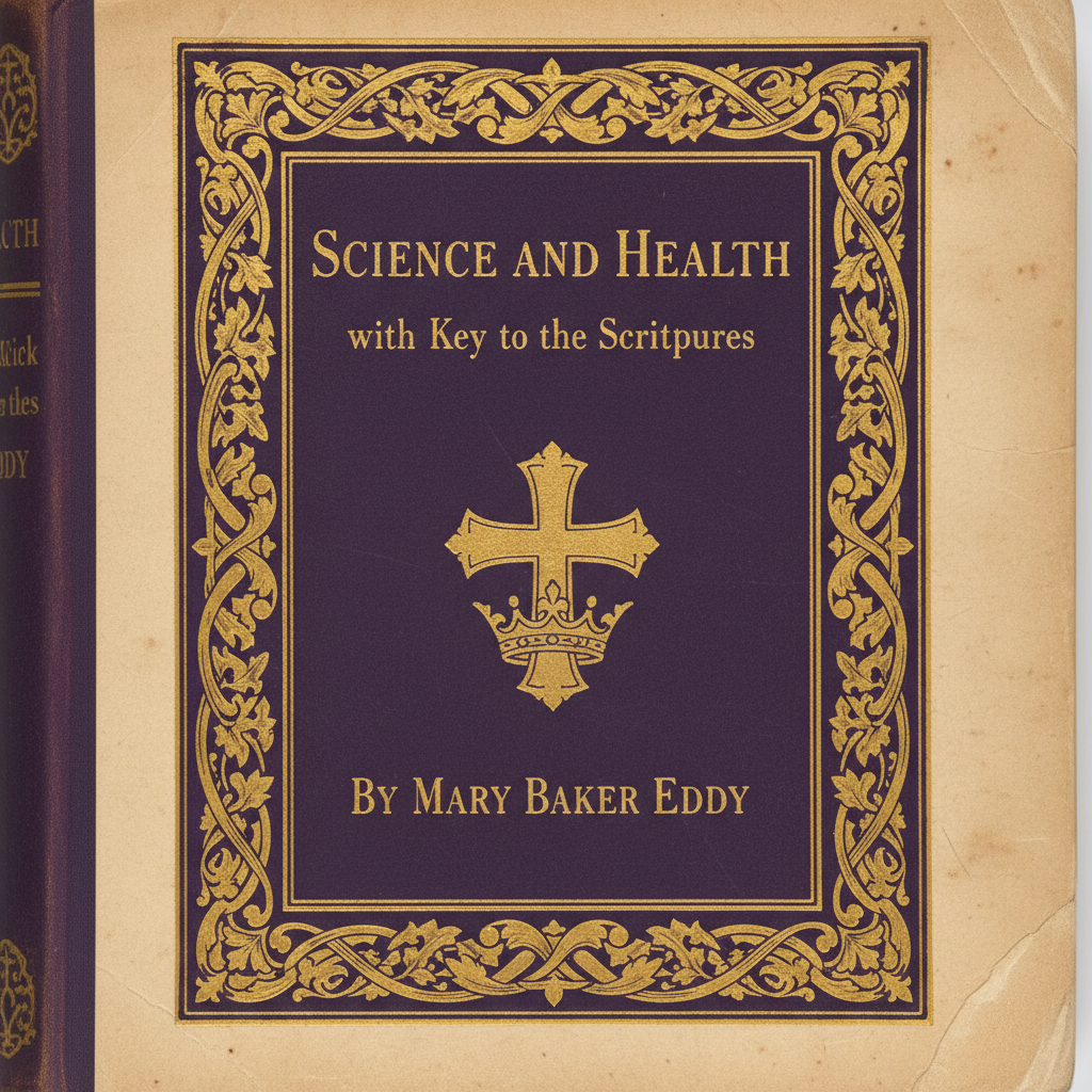 Book cover: Science and Health with Key to the Scriptures by Mary Baker Eddy
